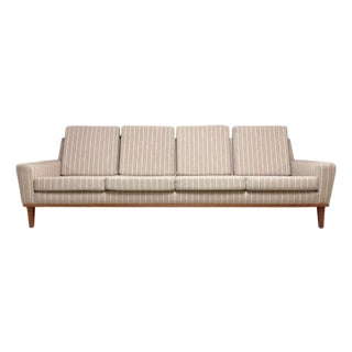 Swedish 4-Seater Wool Sofa by Engen Møbler For Sale