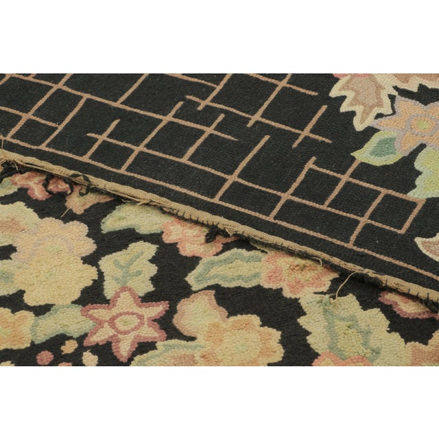 Textile Antique American Hooked Wool Rug by Rug & Kilim, 1920- 1929 For Sale - Image 7 of 9