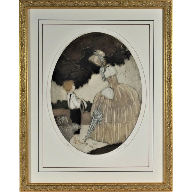 Sylvain Sauvage, Personages with Lambs, 1924 For Sale In San Francisco - Image 6 of 6
