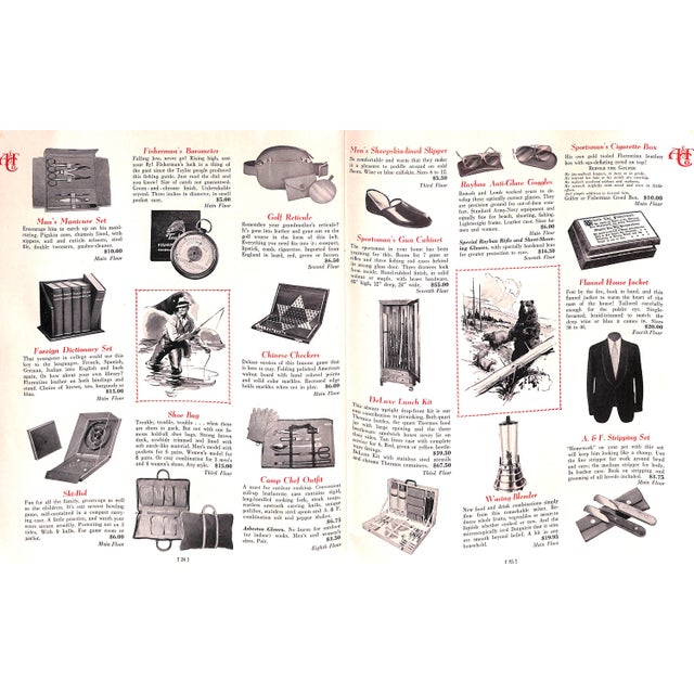 [33] pp. Abercrombie & Fitch 1940 9 5/8" x 7 5/8"