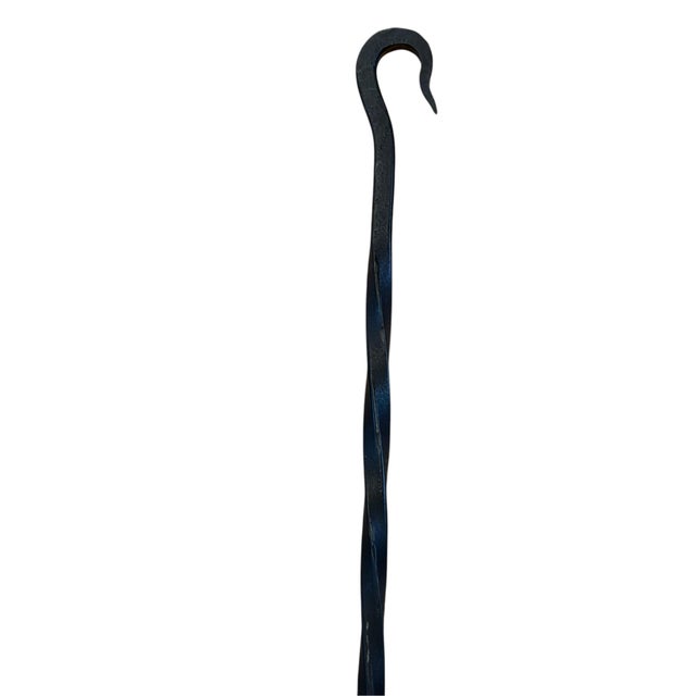 1970s Vintage German Wrought Iron Two-Arm Wall Candle Sconce For Sale - Image 5 of 14