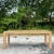 Vintage Contemporary Blonde Dining Table For Sale - Image 9 of 11