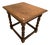 Antique English Oak Joint Stool Side Table For Sale