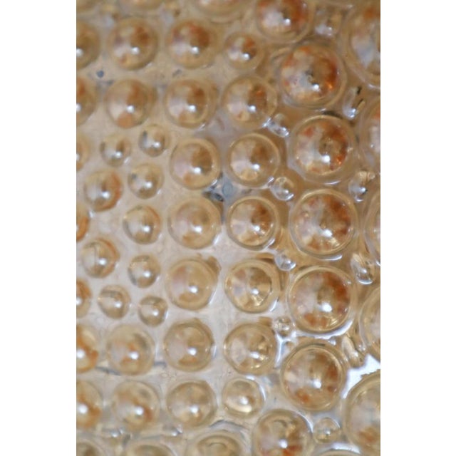 Golden Bubble Wall Light with Glass by Helena Tynell for Glashütte Limburg, 1960s For Sale - Image 11 of 17