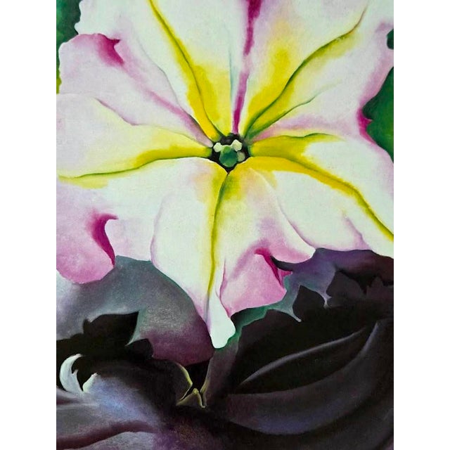 1987 1st Edition Art Book, "Georgia O'Keefe: One Hundred Flowers", Nicholas Callaway Editor For Sale - Image 9 of 16