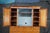 Antique English George II Style Oyster Burl Yew Cabinet on Chest Linen Press 80" For Sale - Image 18 of 18