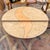 Cream Vintage Tessellated Travertine Swivel Coffee Table by Casa Bique For Sale - Image 8 of 14