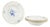 20th Century Deep Porcelain Plates with Floral Motifs by Meissen, Germany, Set of 4 For Sale