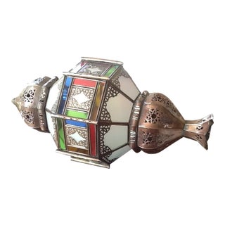 Handmade Authentic Moroccan Lamp For Sale