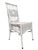 1940s Shabby Chic White Wicker Mahogany Top Writing Secretary Desk W/ Chair For Sale - Image 14 of 14