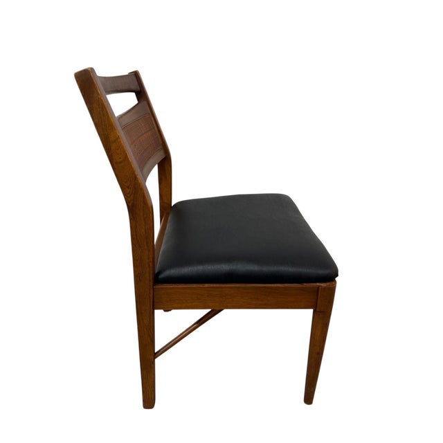 Brown Mid-Century Modern American of Martinsville Accord Dining Chairs - Set of 6 For Sale - Image 8 of 9