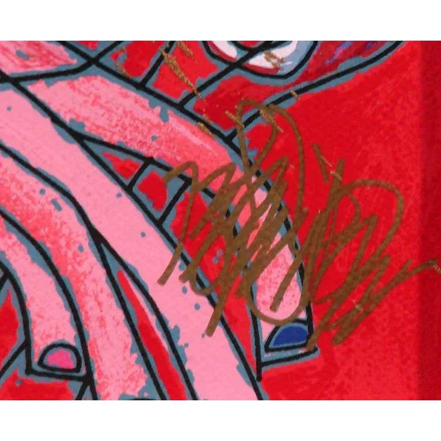 1990s Tie Feng Jiang "Cats Suite" Hand Signed Limited Edition 4 Piece Serigraph Set - 4 Pieces For Sale In Denver - Image 6 of 10