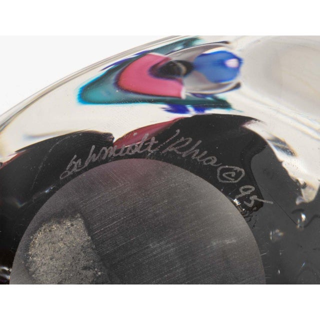Michael Schmidt and Sonia Rhea Art Glass Sculpture For Sale - Image 11 of 11