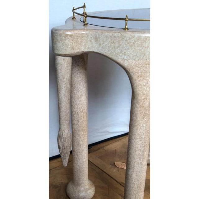 Elephant Rolling Bar Cart For Sale - Image 10 of 12