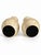 Pair of Tall Cream Capiz Shell Mosaic Decorative Vases For Sale - Image 4 of 5