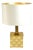 Checker Table Lamp in Brass and Chrome by Spadafora, 1970s For Sale