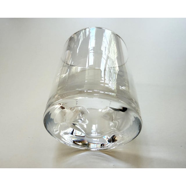 Iittala Vintage Set of 4 Tapio Wirkkala Ice Breaker Low Ball Glasses by Iittala, Made in Finland For Sale - Image 4 of 6