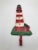 Vintage Hand Painted Metal Assateague Island Virginia Lighthouse Wall Hook For Sale - Image 11 of 11