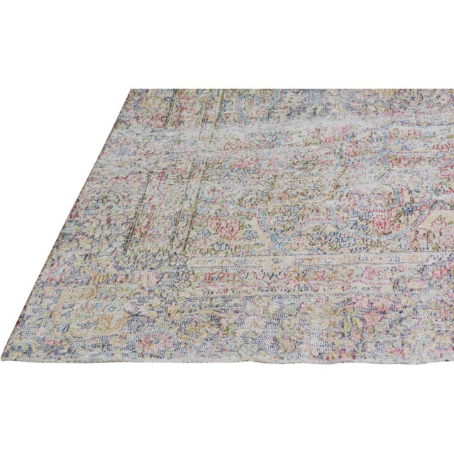 Vintage Turkish Anatolian Hand Knotted Wool Rug, 7'6x10'7 For Sale - Image 4 of 6