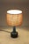 Danish Ceramic Model 972 Table Lamp with Jute Lampshade from Søholm, 1970s For Sale - Image 13 of 15