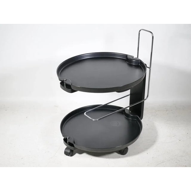 Vintage German Serving Car by Waldemar Rothe for Rosenthal, 1980s For Sale - Image 10 of 10