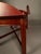 Vintage English Mahogany Butler’s Drop-Leaf Tray Coffee Table With Brass Hinges For Sale - Image 4 of 18