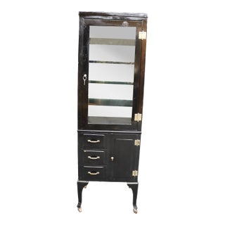Late 20th Century A.s. Aloe Company Medical Cabinet For Sale