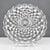 Glass Vintage Fostoria American Clear Glass Block Optic Three Footed Cake Torte Plate For Sale - Image 7 of 8