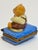 Limoges Porcelain Box With Teddy Bear on Book Hand-Painted France For Sale In Palm Springs - Image 6 of 12
