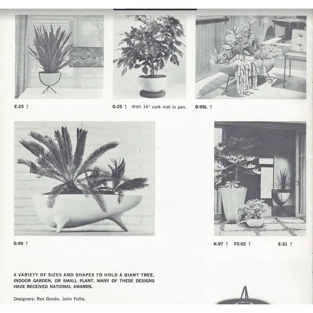 Architectural Pottery 1960s John Follis for Architectural Pottery Cermaic Planter For Sale - Image 4 of 9