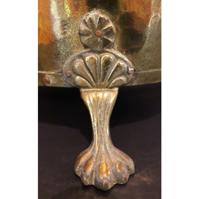 Circa 1880 English Oval Brass Jardiniere For Sale In Raleigh - Image 6 of 6