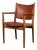 Model JH513 Armchair in Oak and Leather attributed to Hans J. Wegner, 1960s For Sale