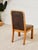 Brown Oak 1970s Dining Chairs For Sale - Image 9 of 11