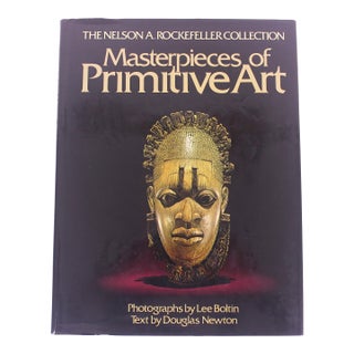 1978 Masterpieces of Primitive Art Hard Cover Coffee Table Book the Nelson a Rockefeller Collection For Sale