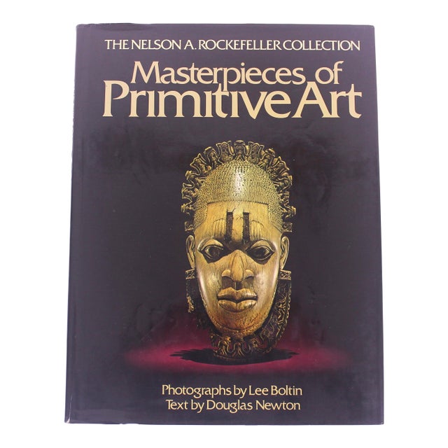 1978 Masterpieces of Primitive Art Hard Cover Coffee Table Book the Nelson a Rockefeller Collection For Sale