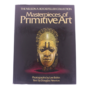 1978 Masterpieces of Primitive Art Hard Cover Coffee Table Book the Nelson a Rockefeller Collection