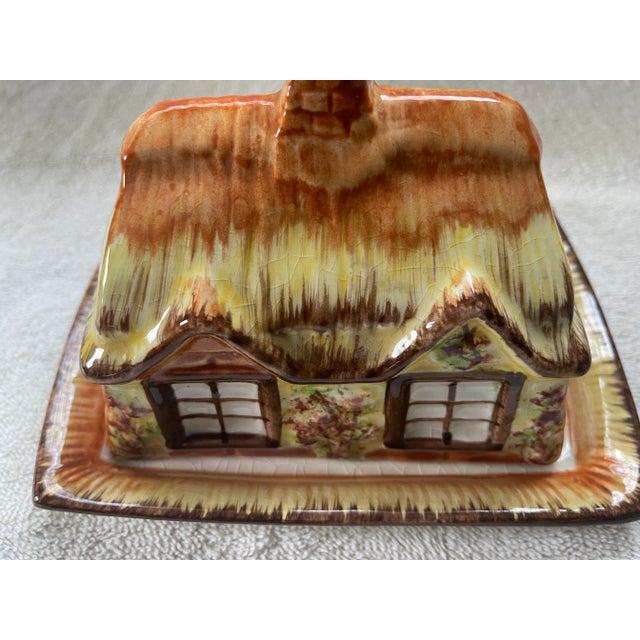 Farmhouse Vintage Price Kensington Cottage Ware Butter Dish For Sale - Image 3 of 11