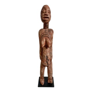 Antique Rare Bena Lulua Female Ancestor Figure For Sale