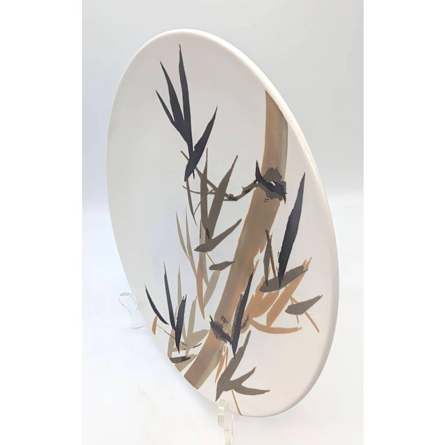 1970s Mikasa Vera Neumann Bamboo "Branch" Dinner Plates, Set of 8 For Sale In Miami - Image 6 of 11