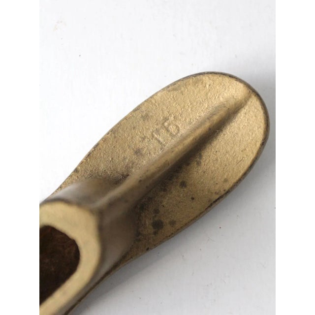 American Antique Cast Iron Shoe Form For Sale - Image 3 of 9