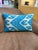 1990s Wave Pattern Ikat Lumbar Pillow Cover For Sale - Image 10 of 13