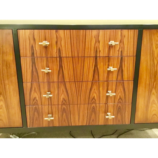 John Richards’ Art Deco Style Lazio Rosewood Finished Wood Sideboard