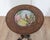 19th Century Napoleon III Pedestal Table with Marquetry and Painted Earthenware Basin, France For Sale - Image 9 of 9