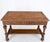 Wood Heavily Fine Carved Oak Small Partners Desk Console Writing Table Mint For Sale - Image 7 of 18