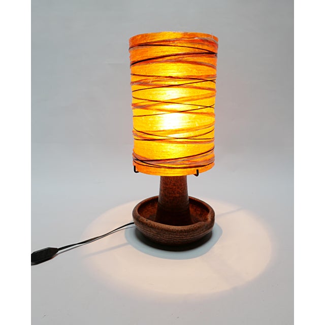 Vintage Table Lamp in Ceramic from Accolay, 1970s For Sale - Image 14 of 14