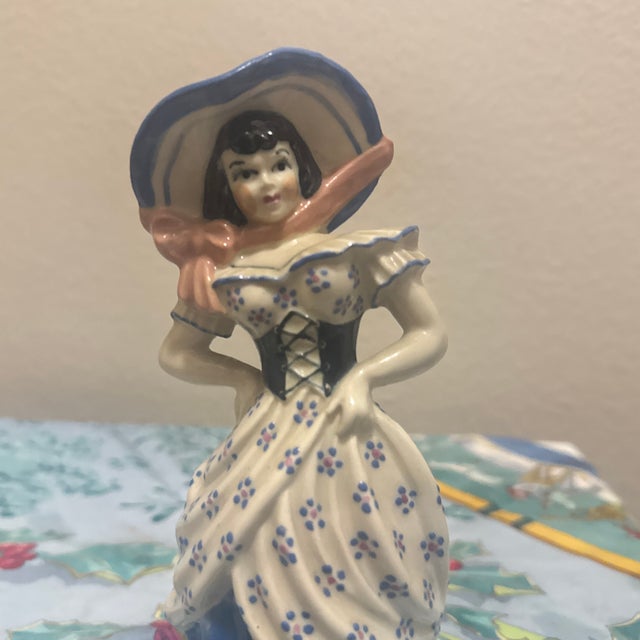 This exceptional mid-century modern art pottery sculpture features "Miss Lucindy", an iconic design introduced in 1949 by...