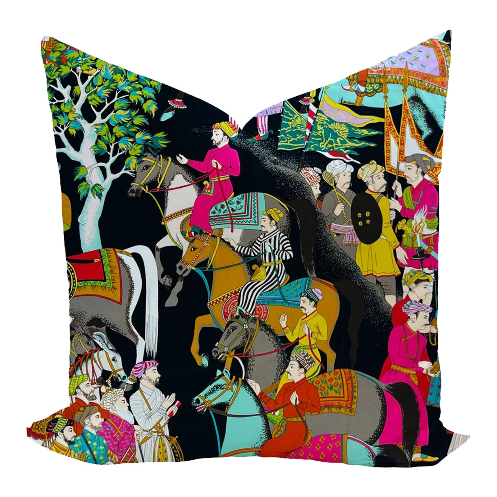 Dara in Noir by Manuel Canovas Pillow Cover Chairish