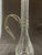 Vintage Brass and Hand Blown Glass Decanter, 1890s For Sale - Image 4 of 8