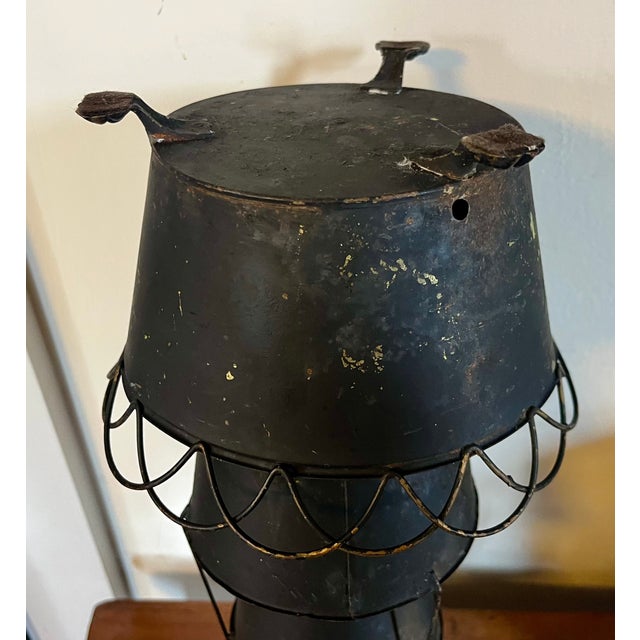 Antique 19th Century French Tole Graduated Six Tiered Tulipiere Flower Frog Centerpiece For Sale - Image 13 of 13