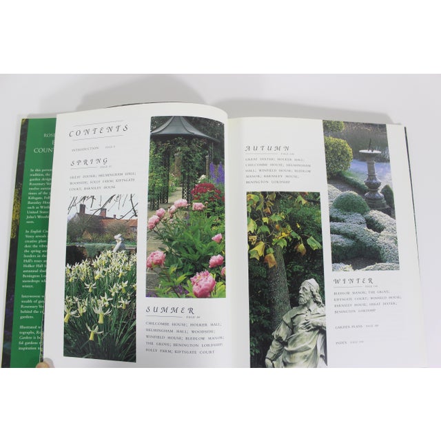 1996 First American Edition Rosemary Verey’s English Country Garden Hard Cover Book With Dust Jacket For Sale - Image 9 of 14